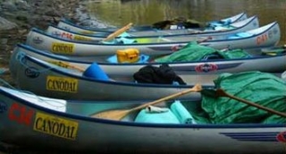 Their canoeing fleet